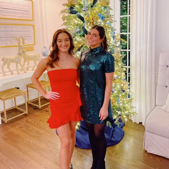 STAUD ILANA SEQUIN DRESS - Picture 6 of 6